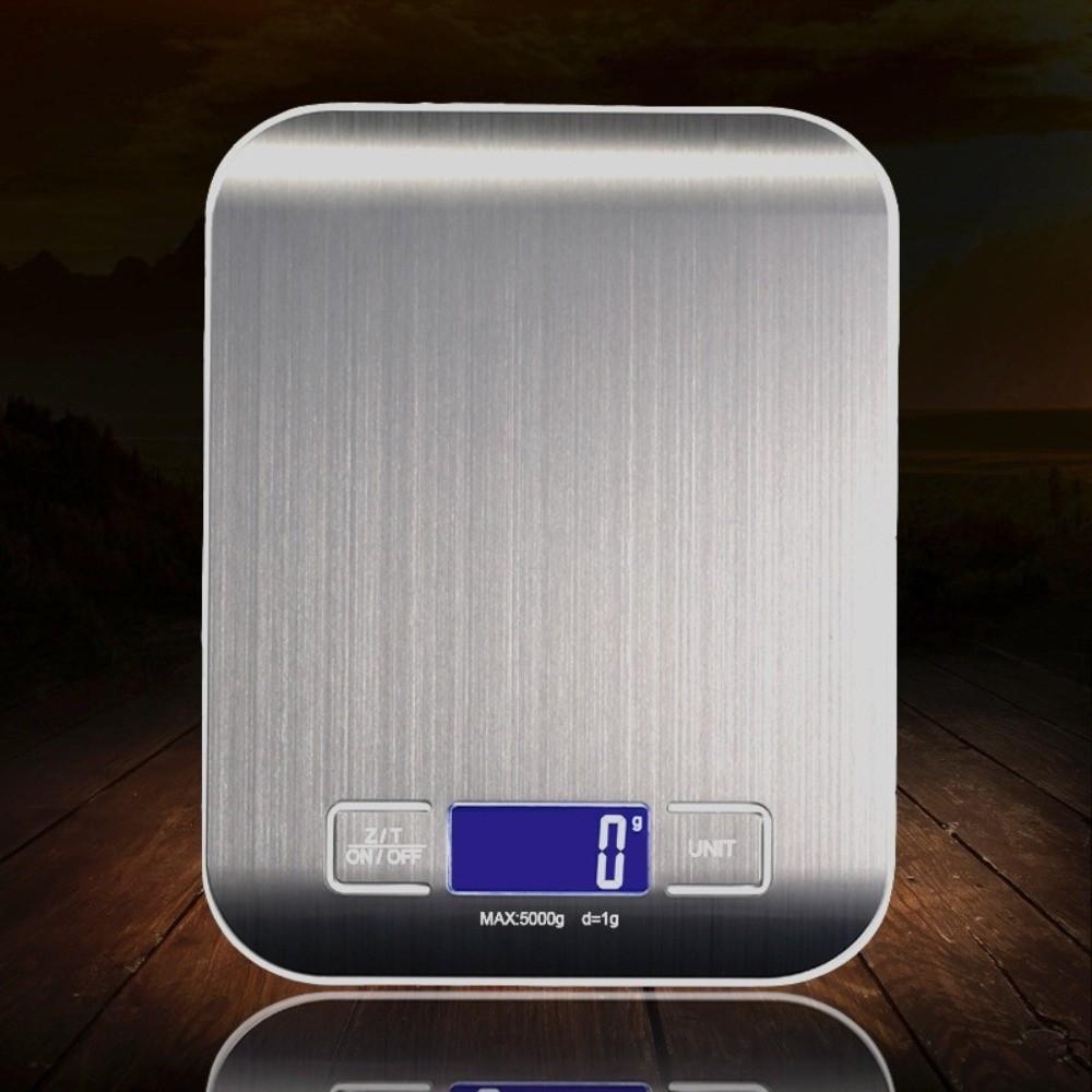 Stainless Steel Electronic Scale LCD Display Digital Scale Snacks Kitchen Scale  Household Use