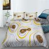 Marble 3D Digital Printing Quilt Cover Pillowcase Two Three Piece Set Polyester