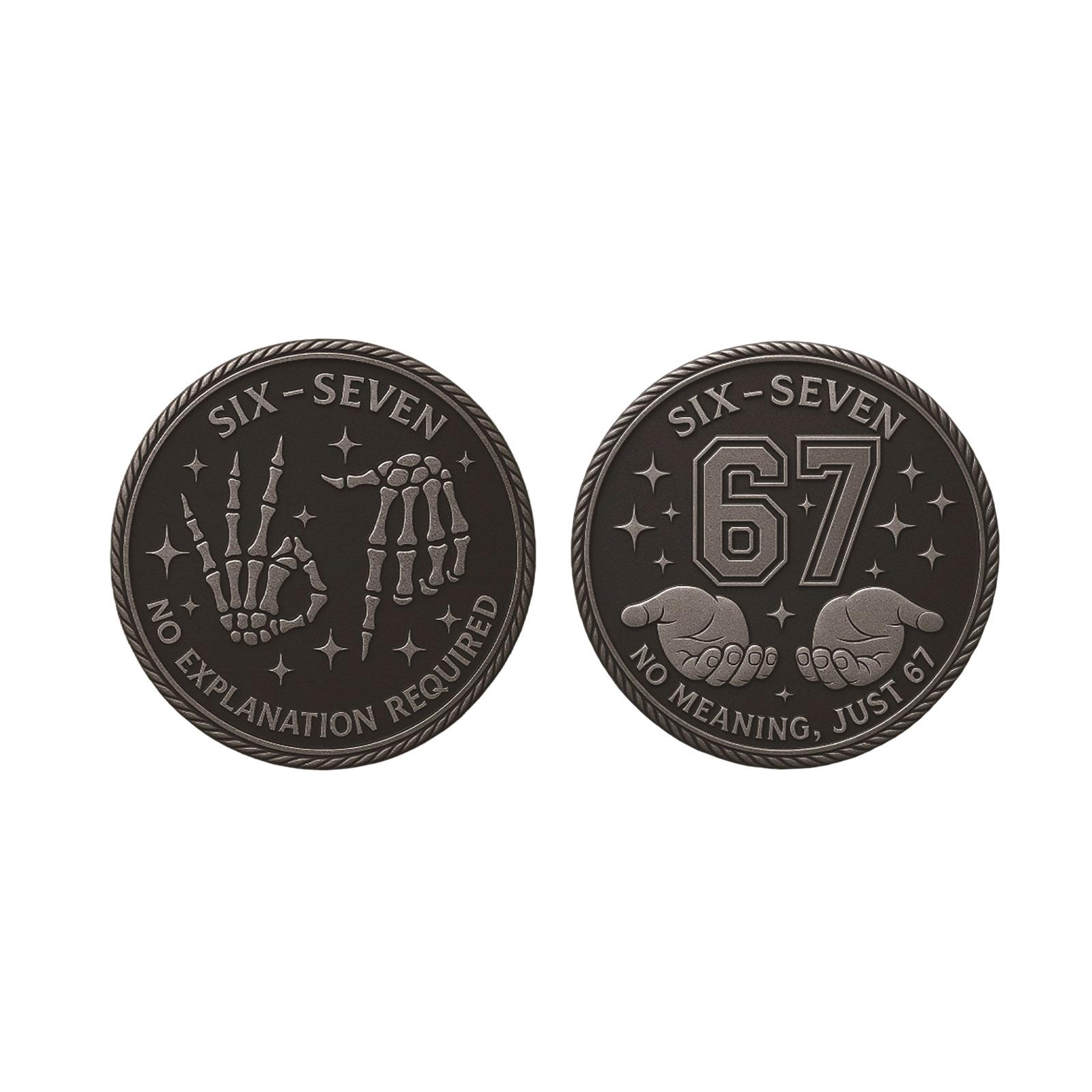 

Creative Six Or Seven Fun : Home Decor Tabletop Ornaments And Funny Coin Decorations