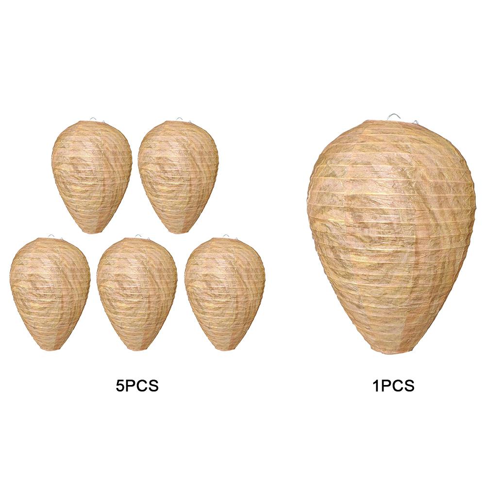 Realistic Wasp Repellent Waterproof Repellent Hornets Safe Fake Trap Safe Garden Repellent Trap for Patio Outdoor