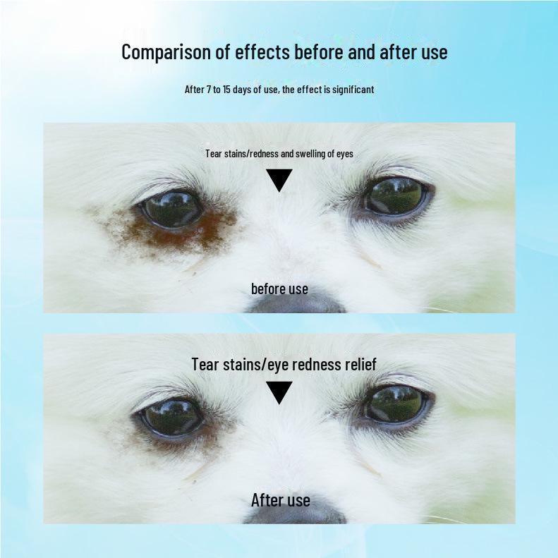 EONGOA Pet Facial Cleansing Towels: Remove Tear Stains, Yellow Beard, Black Chin for Dogs & Cats.