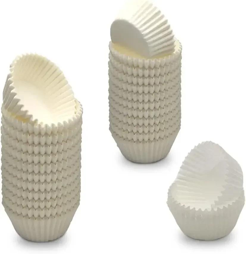 100Pcs Food Graded Mini Cupcake Liner Cupcake Paper Baking Cup Muffin Cases Cake Mold Small Cake Box Cup Tray Decorating Tools
