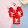 Leak-Proof Christmas Hot Water Bag Cartoon Hand Warmer Mini Hot Water Bottles  Keeping Warm