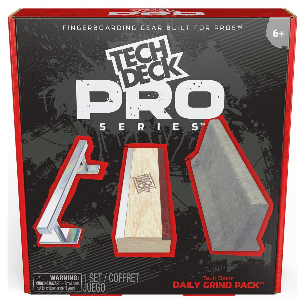 Tech Deck TECH DECK PRO SERIES DAILY GRIND PACK Fingerboard Finger Skeleton Section