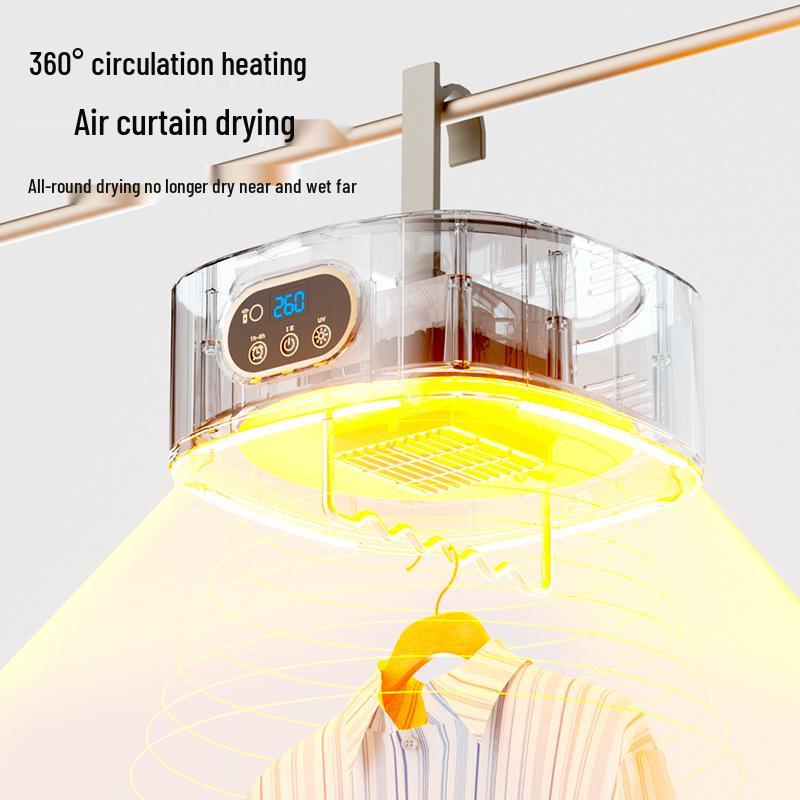 Foldable Compact Clothes Dryer for Home, Baby, Dorm, and Travel