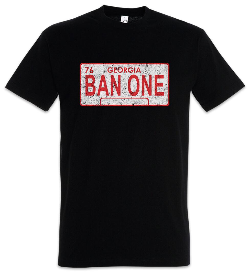 Ban One Sign License Plate Men s T-Shirt Mens Womens Tees Top Smokey And The Car Bandit Cooked Out 3XL