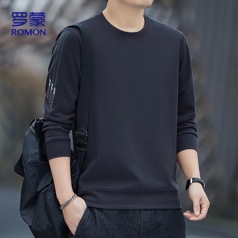 

Luomeng Мужская повседневная толстовка с круглым вырезом и длинными рукавами 4XL