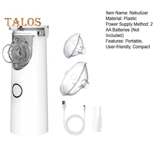 Portable Nebulizer for Adults Kids Rechargeable Handheld Mesh Nebulizer for Breathing Problem Rechargeable Nebulizer with Masque Ventilator Nebulizer