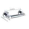 Toilet Paper Holder Stainless Steel Toilet Paper Roll Holder Shelf Wall Mounted Towel Holder Tissue Stand for Kitchen Bathroom