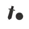 ACROPIX 20pcs Card Clip Interior Trim Panel Push In Rivet Universal 7mm Hole Black