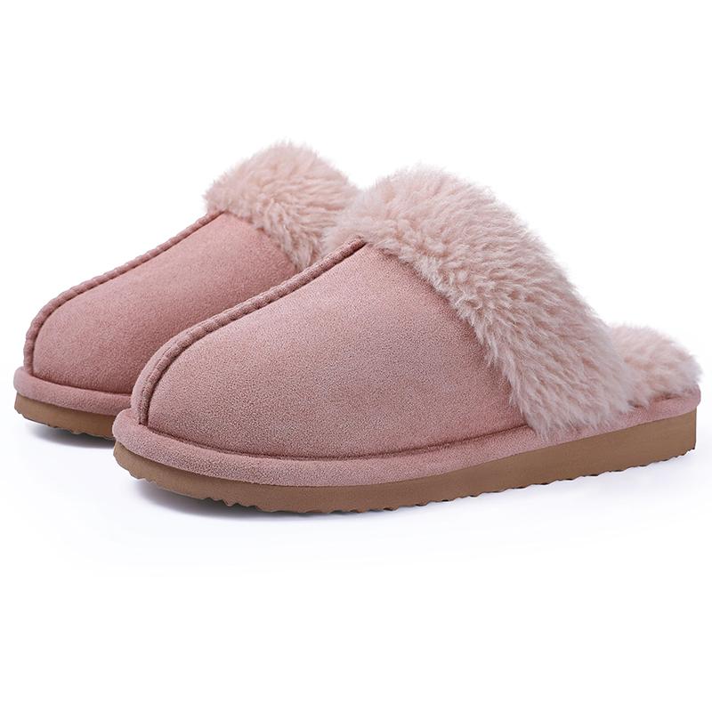 Fashion Kidmi Women's Slippers Soft Fluffy Fuzzy Slippers Ladies Winter House Slippers New Warm Shoes For Woman Comfortable Womens Shoes