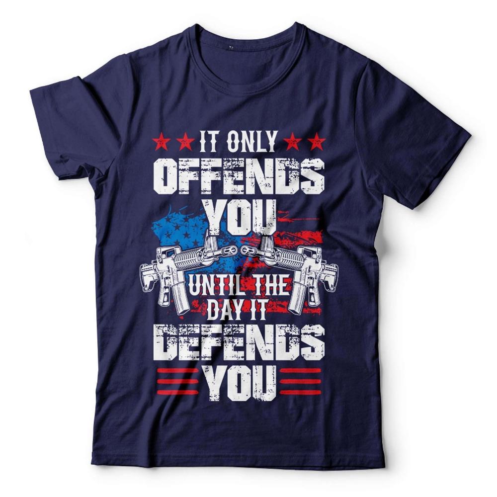 2nd Amendment Shirt Pro Gun Rifles Shirts USA Patriotic Tshirt Gun Lover Tee Man Cotton Summer Printed Tshirts