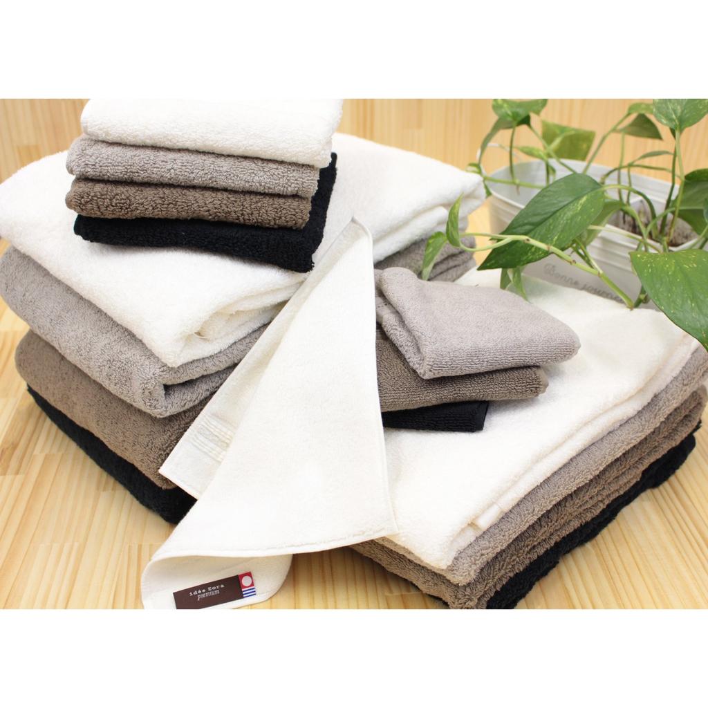 Imabari Ideazora Premium Border Bath Hotel Shower Ivory Towel, Towel, Towel,