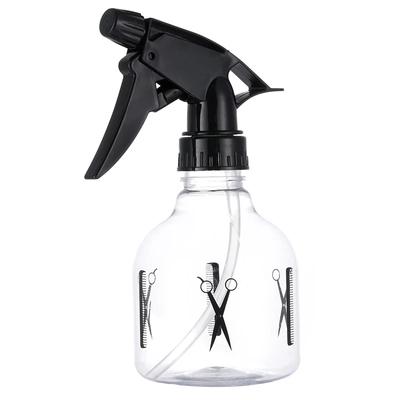 250ml Leere langlebige nachfüllbare Nebel Friseursalon Friseursalon DIY Friseur Kunststoff Wassersprühflaschen Haar-Styling-Tool