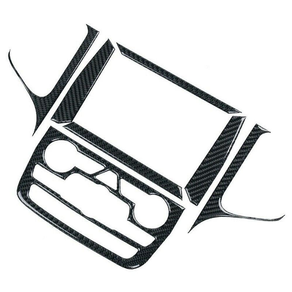 For 2014-2018 Jeep Grand Cherokee Carbon Fiber GPS Navigation Panel Trim Sticker