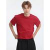 Same Style as in the Mall | Menseye Men's Short-Sleeved T-Shirt Men's Summer New Style Red Versatile Simple Patch Pocket