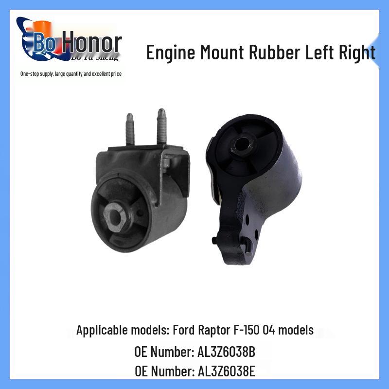 Compatible Engine Mounts for Ford Raptor F-150 04 - Left & Right (AL3Z6038B, AL3Z6038E) Engine Mount Right