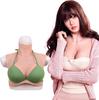 Silicone Bust High Neck Crossdressing Artificial Breasts Fake Breasts Silicone Boobs BCDEGHSZ Cup Cosplay Disguise Costume Silicone Filled E