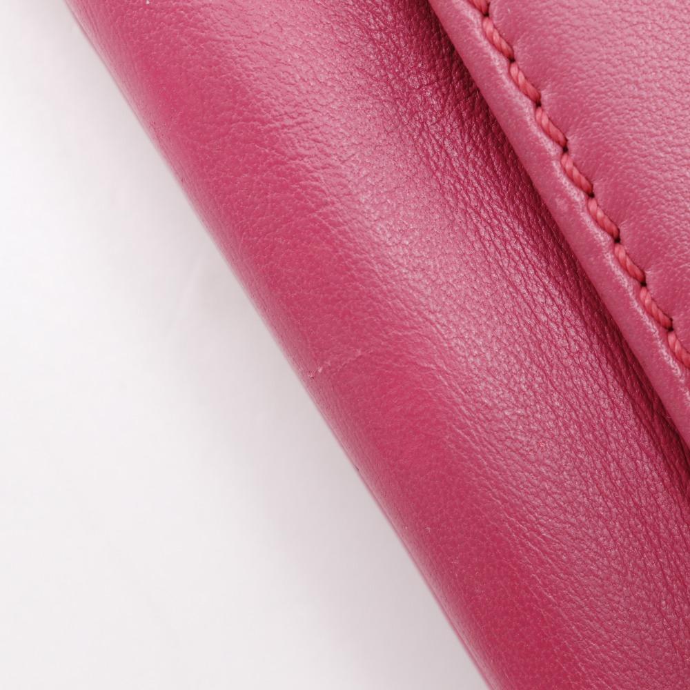 Valentino VaVaVoom Shoulder Bag Rock studs ChainShoulder pink lambskin Women Used
