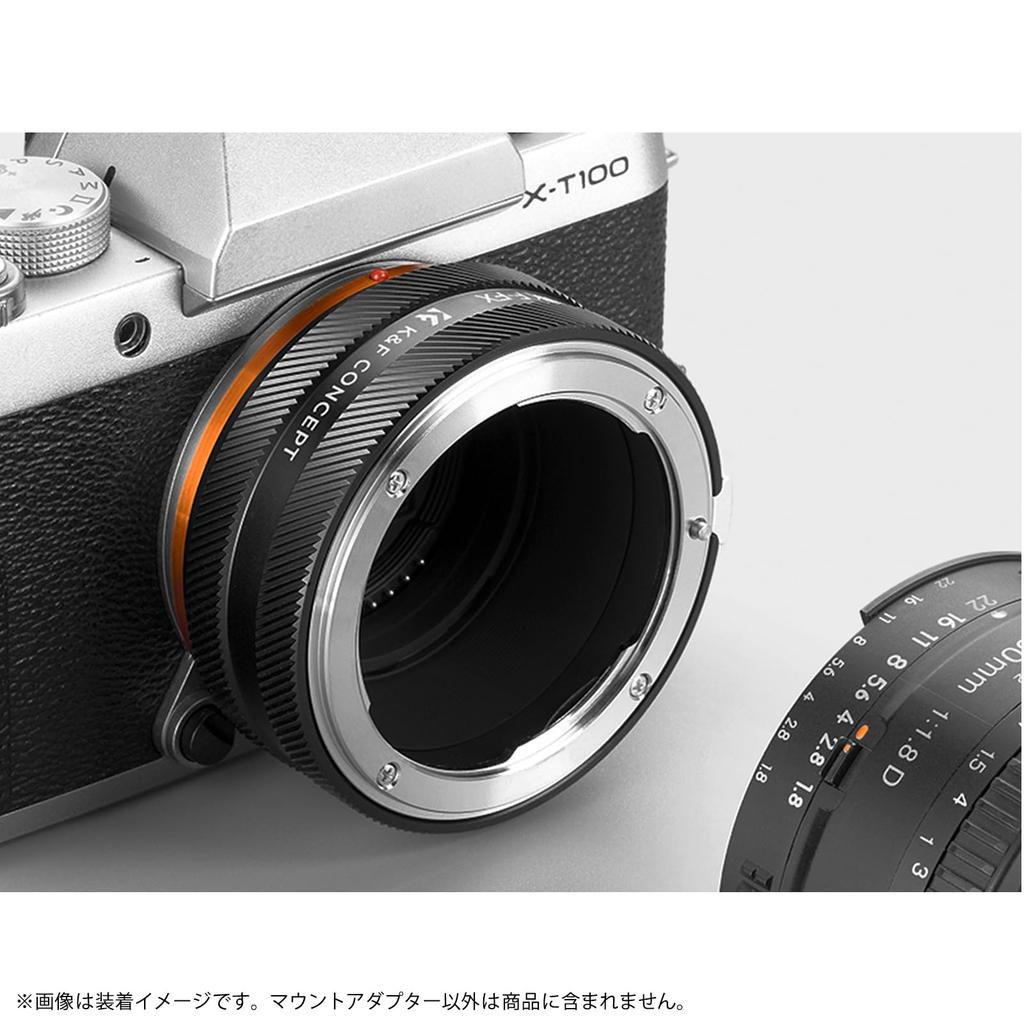 Concept Lens Mount Adapter Lens to Fujifilm K&F KF-NFX.IV (Nikon F-Mount X-Mount)