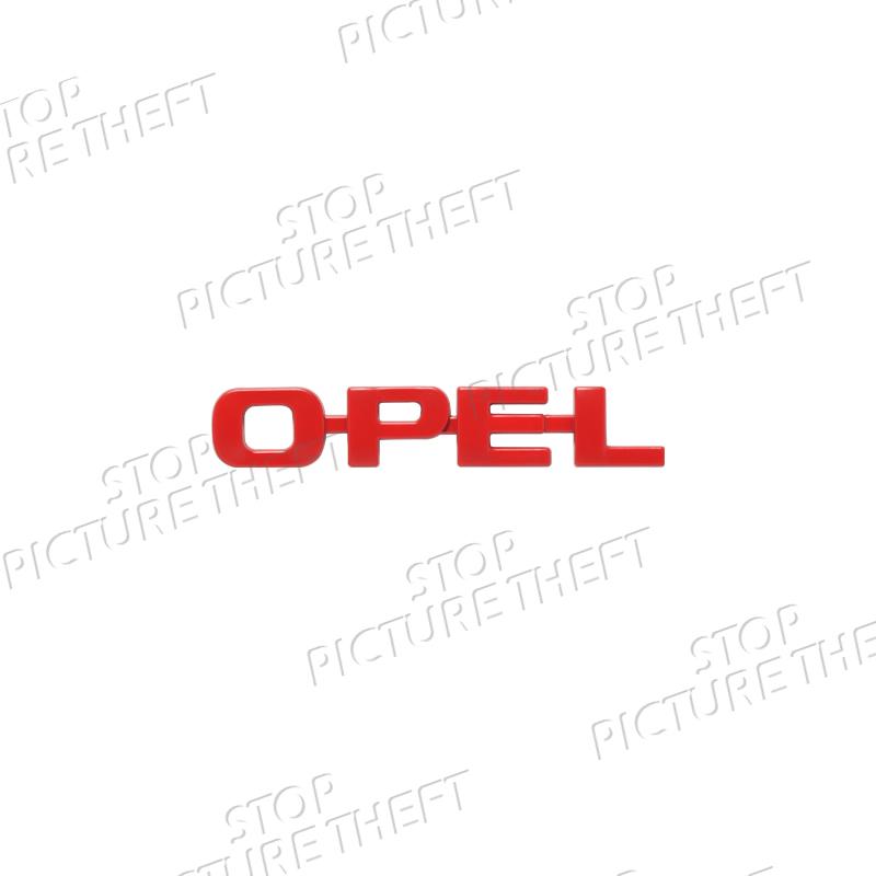 

For Opel Vauxhall Zafira Vectra Astra 1.6 Logo 3D Metal Badge Decal Car Body Rear Trunk Emblem Sticker Decoration Accessories