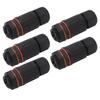 5pcs 3 Pole Wire Connector 250V 16A IP68 Waterproof Electrical Junction Box Connector for LED Lighting