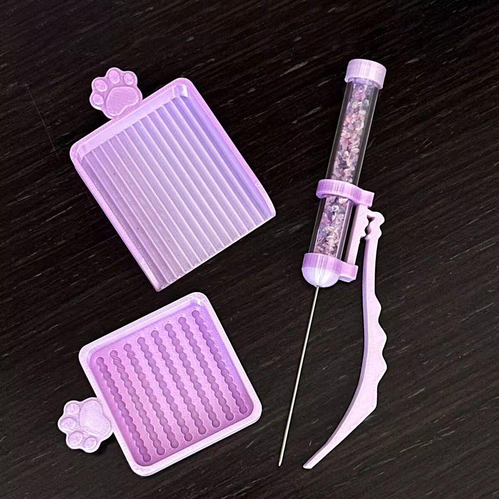 3PCS Single Needle Fuse Bead Pen Set DIY Bead Pick Pen New Collage Bead Tool