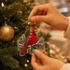 Acrylic Christmas Hanging Ornament Decoration for Holiday Tree and Home Display