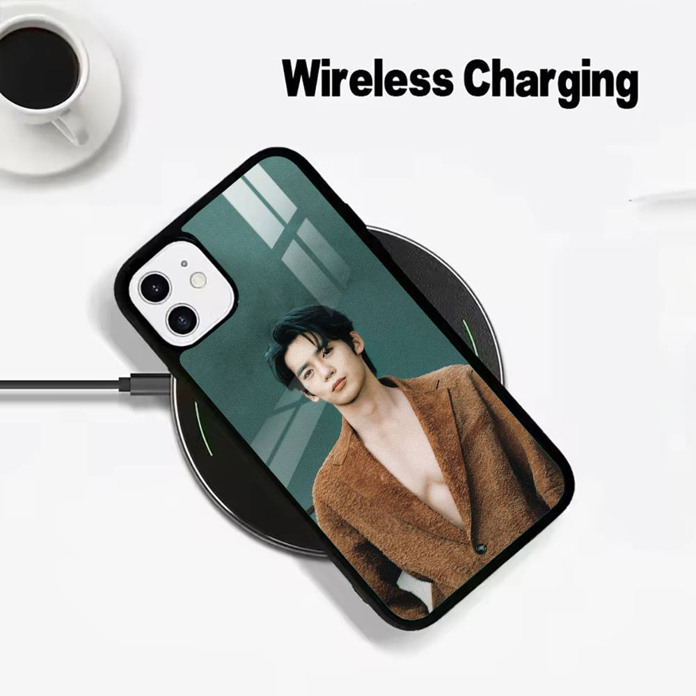 actor-Yu Shi Phone Case For IPhone17 16 15 14 13 12 11 Pro Max 16/15/14Plus Wireless Charger Cover Funda