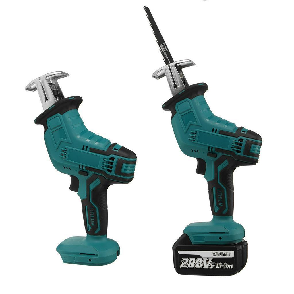 4000rpm/min 288VF Cordless Electric Reciprocating Saw Variable Speed Metal Wood Cutting Tool 22980mAh Battery Electric Saw 1500W