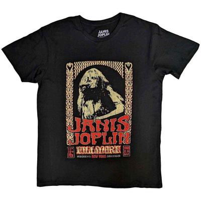 Janis Joplin Vintage Poster T-Shirt Black New Unisex T-Shirt