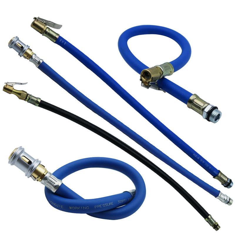 Tubo di gonfiaggio per pneumatici auto Mandrino in rame puro Adattatore tubo di prolunga per pompa ad aria Pistola per pressione pneumatici Tubo di gonfiaggio Tubo di gonfiaggio 12,5 mm