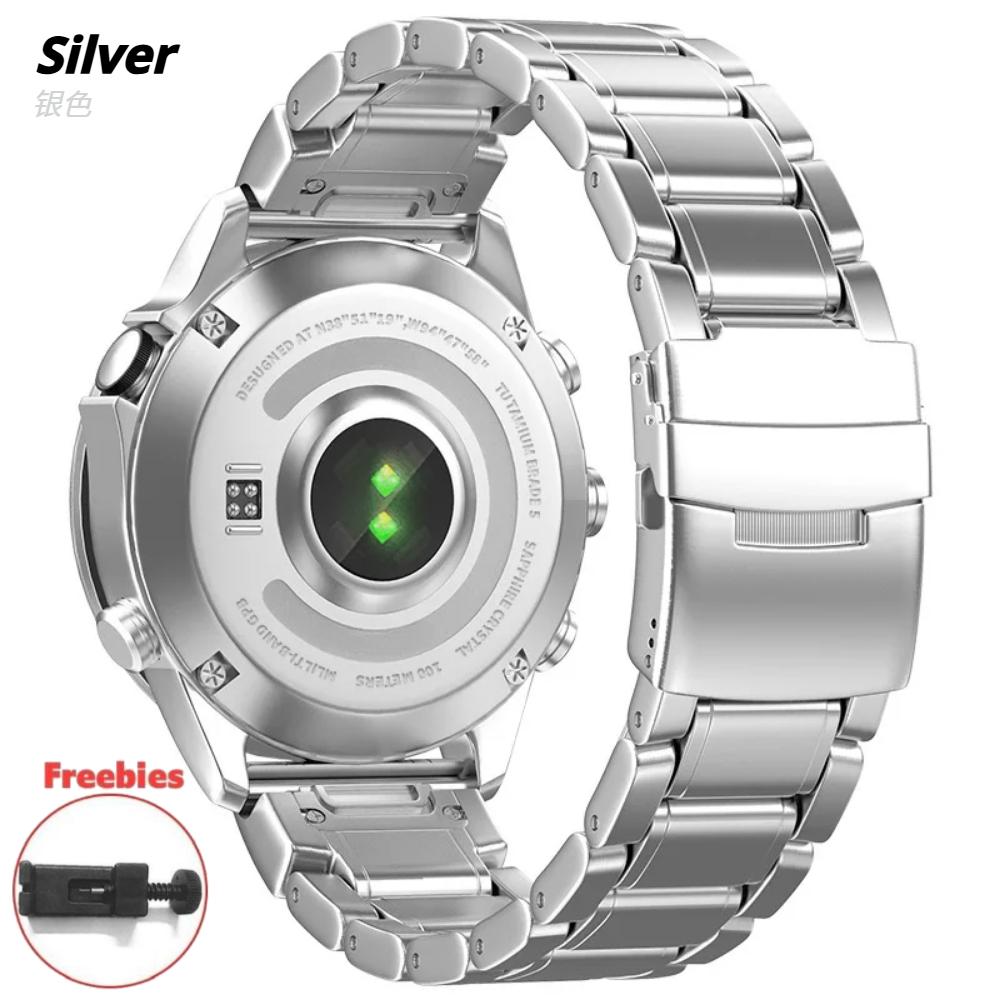Titanium Alloy Strap 22mm 26mm Quick Fit For Garmin Fenix 8 7X 5/5X/5XPlus/6/6X Enduro Metal Wristband Instinct1/2/955 Watch Band Bracelet