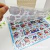 Cute Crayon Shin-chan Cartoon Double layered 3D Kuromi Melody Stickers DIY Decoration Laptop Phone Fridge Large Bubble Stickers