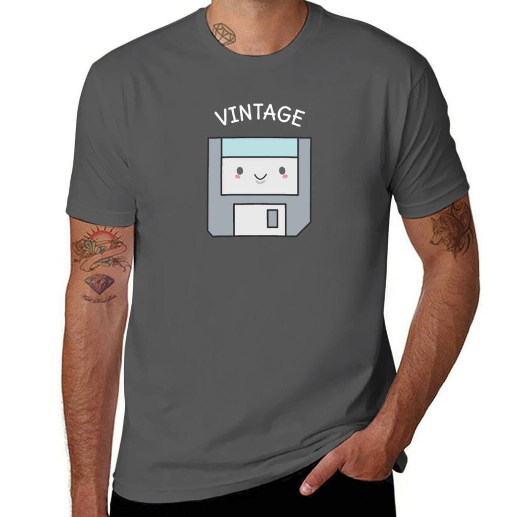 Cute Vintage Floppy Disk TShirt t shirt for man g man t shirts for men TShirt