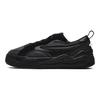 FILA Canestro Leather Comfortable Versatile Shock Absorbing Durable Low Top Retro Basketball Shoes Men sneaker Black F12M241603FBA