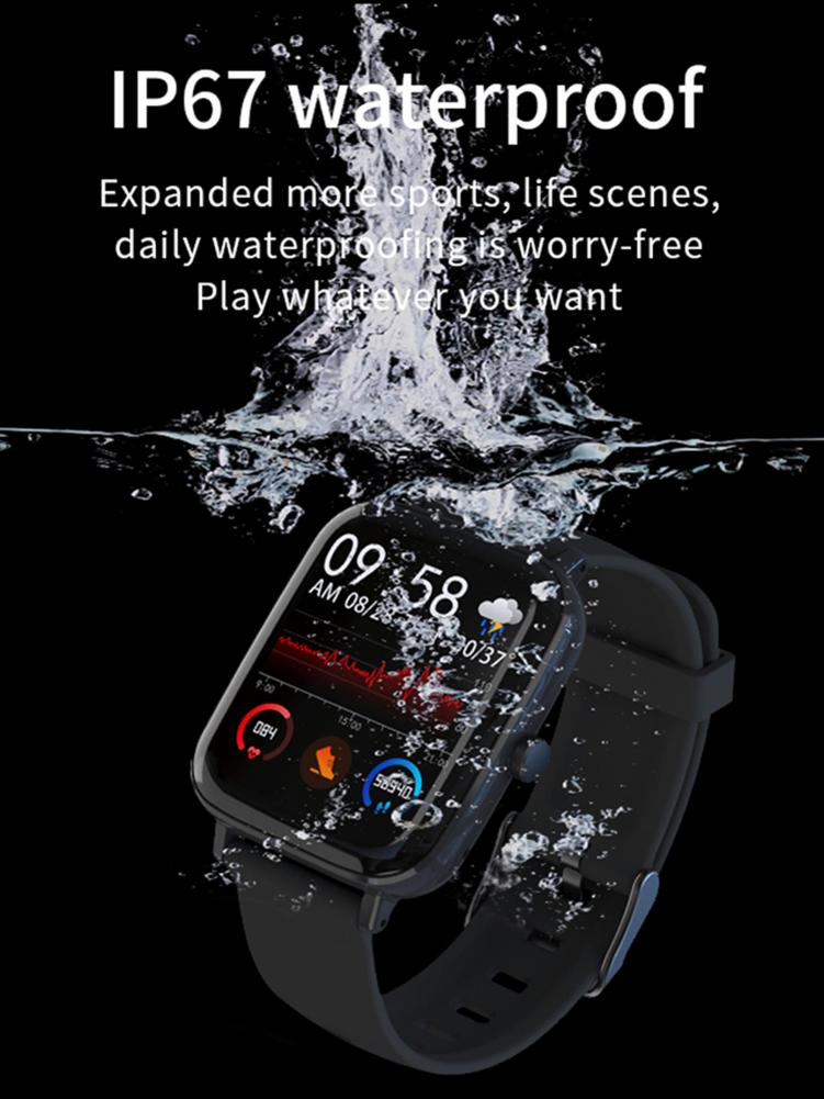 GT168 Smart Band Blutooth 5.0 Fitness Tracker Reloj inteligente Pulsera  Frecuencia cardíaca Presión arterial Monitor de banda inteligente Salud  Pulsera comprar a buen precio — entrega gratuita, reseñas reales con fotos  — Joom