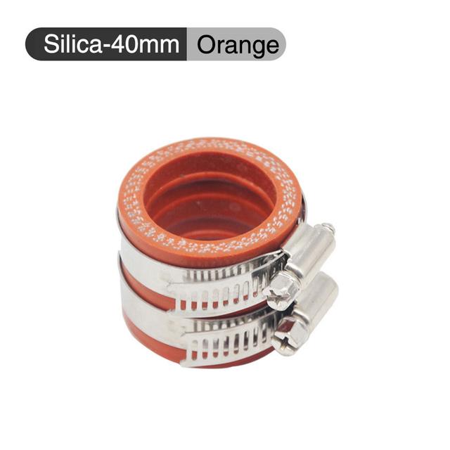 35mm 40 Mm 45mm High Pressure Silicone Motorcycle Carburetor Intake Air Filter Interface Adapter for PE PWK PWM FCR Carburetor