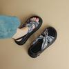 Roman Sandals Women's Summer 2025 New Open-toed Soft-soled Small Fragrant Slippers Thick-soled Flat-soled Beach Women's Shoes