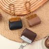 Fashion Pu Small Bag Keychain Simple Keyring Women Bag Charm Handbag Hanging Pendant Diy Accessories Girl Gifts