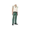 We11done Logo Metal Detail Knit Vest Ivory Unisex Outerwear Cream WD-KV1-21-612-U-IV