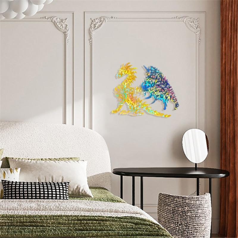 Versatile Silicone Mold Wall Decoration Moulds Dragon Shape Silicone DIY Craft Molds Suitable for Various Wall Materials