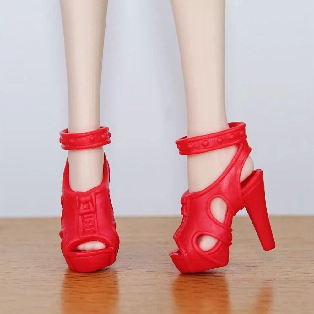 Original High Heels Shoes 30cm Figure Doll Sandals High Quality Doll Casual Shoes Doll Accessories