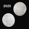 Vintage Liberty Eagle Commemorative Coin Alloy Replica Craft Coin, Collectible Souvenir Gift for Hobby Decoration