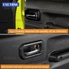 For Suzuki Jimny 3 Door Version 2018-2025 Inner Door Handle Decor Frame Anti Scratch Door Panel Interior Protector Accessories