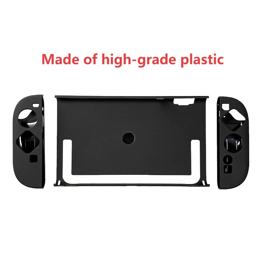 Crystal Case for Switch 2 Game Console, Split Console Handle Transparent Protective Case Scratch and Fingerprint Resistant