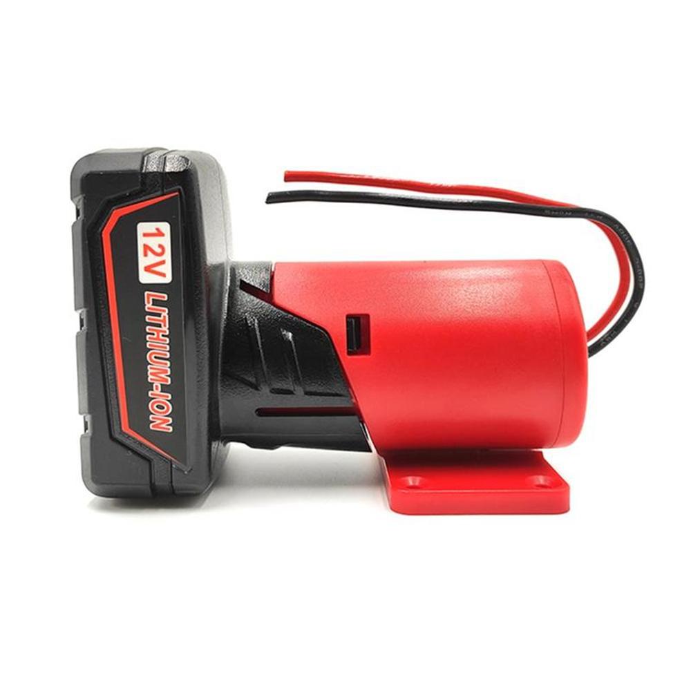 Power Adapter Battery Output Adapter For Milwaukee M12 Battery Power Connector