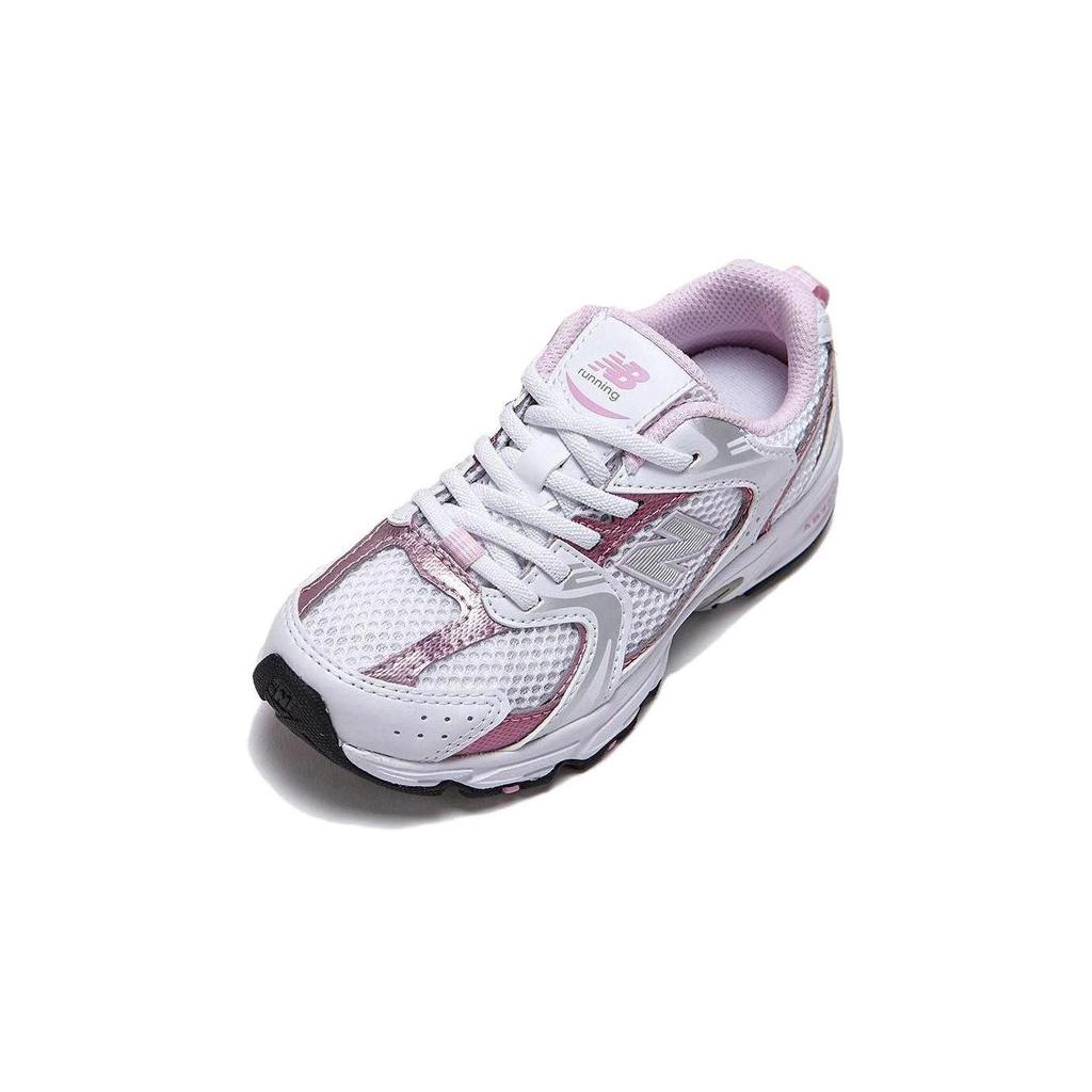 New Balance NB 530 Versatile Cushioning, Wear Resistant Low top Kids' Running Shoes Silver Purple Kids' PZ530RK