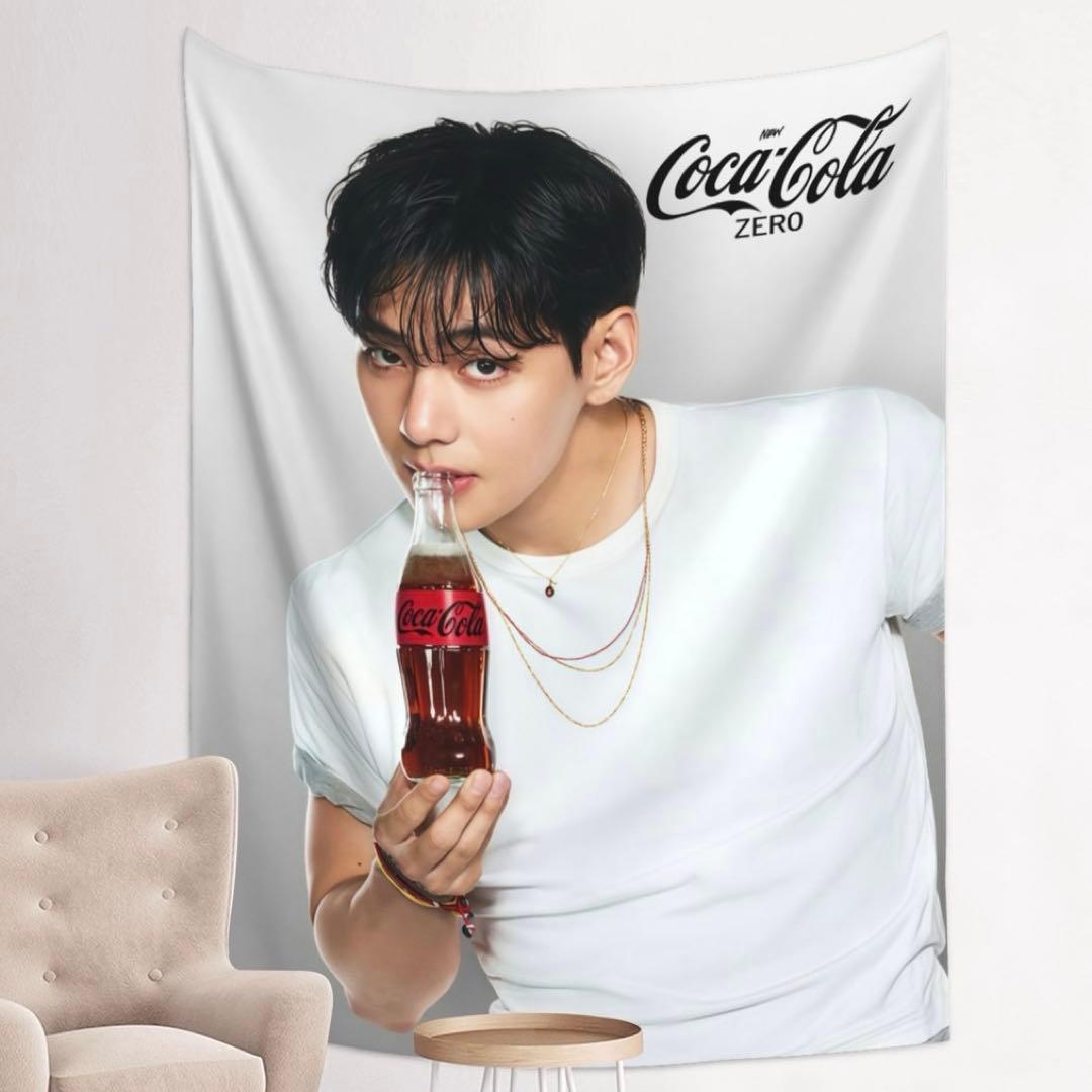 

[Б/В] BTS Гобелен Coca-Cola Taehyung V Tae