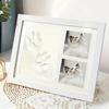 1pcs DIY Pet Paw Print Memorial Set - Clay Mold & Photo Frame, Souvenir Kit for Dogs & Cats, Perfect Pet Memorial Gift
